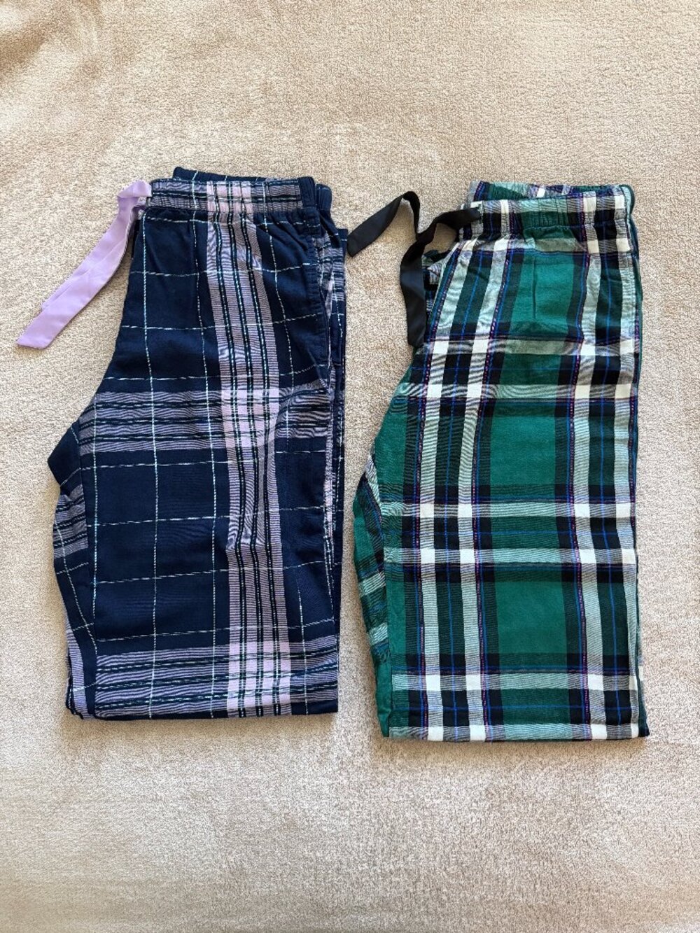 [NEW] Victoria's Secret Flannel Cotton Pajamas XS Long